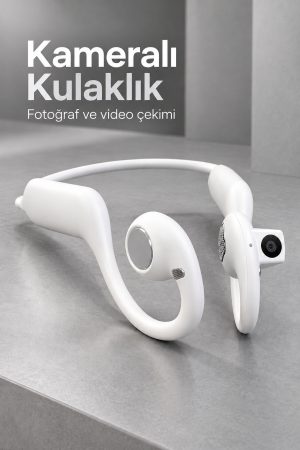 Kameralı Bluetooth Kulaklık Fotoğraf ve Video Kayıt Özellikli