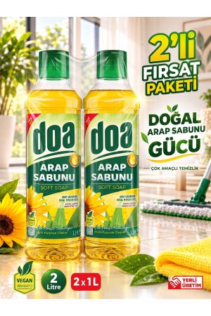 Arap Sabunu 2 X (1 Lt) Revard_Arap_Sabunu, one size