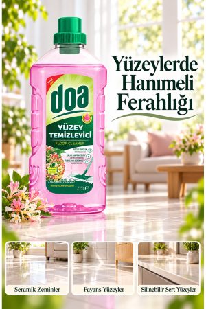 DOA YÜZEY TEMİZLEYİCİ HANIMELİ BUKETİ / 2500 ML