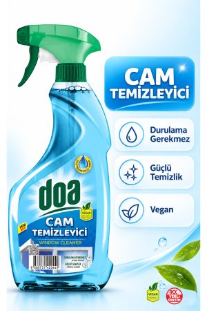 DOA CAM TEMİZLEYİCİ MAVİ / 750 ML
