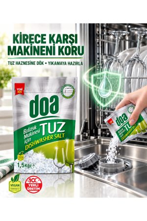 DOA BULAŞIK MAKİNA TUZU - DOYPACK / 1,5 KG