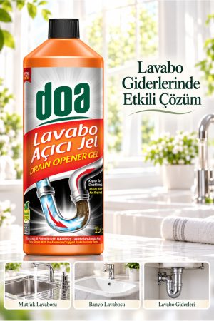 DOA LAVABO AÇICI JEL / 1000 ML