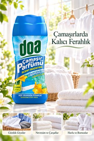 DOA ÇAMAŞIR PARFÜMÜ LİLYUM&LOTUS / 210 GR