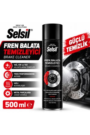 Selsil 500 ml Fren Balata Temizleme Spreyi