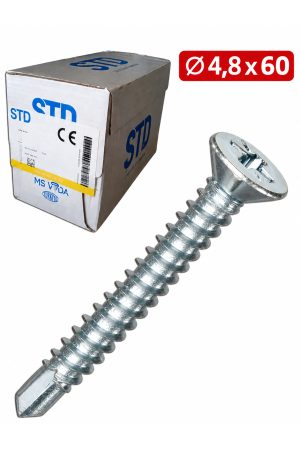 Ysb Matkap Uçlu Vida 4.8*60 Mm (300 Adet)