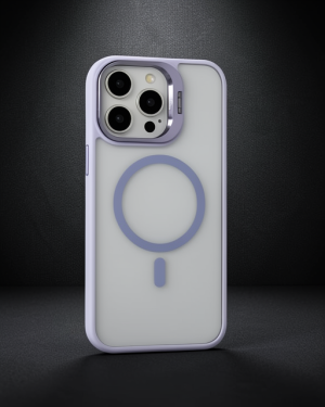 iPhone 15 Pro - Joko Roblox Lens Magsafe Standlı Kılıf - Lila