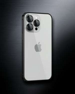 iPhone 15 Pro Max - Joko Metal Bumper Mat Kılıf - Siyah
