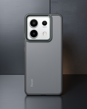 Xiaomi Redmi Note 13 4G Kılıf Power Silikon - Koyu Yeşil
