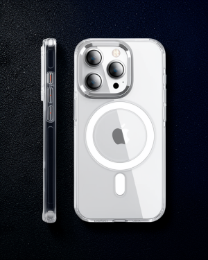 iPhone 15 Pro Max - Joko Crystal Magsafe Kılıf - Şeffaf