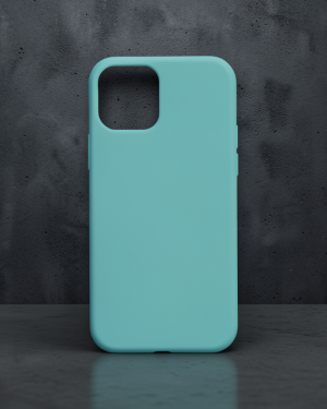 iPhone 12 Mini Kılıf Nano İçi Kadife Silikon - Turkuaz