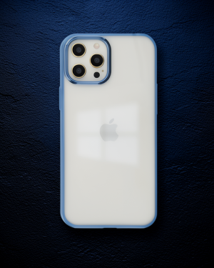 iPhone 12 Pro Max Kılıf Element Silikon - Mavi