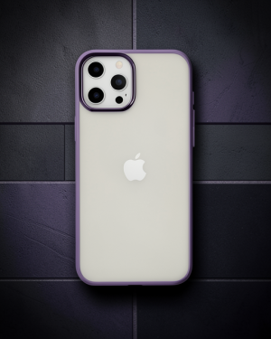 iPhone 12 Pro Max Kılıf Element Silikon - Mor