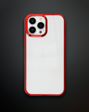 iPhone 13 Pro Kılıf Element Silikon - Kırmızı