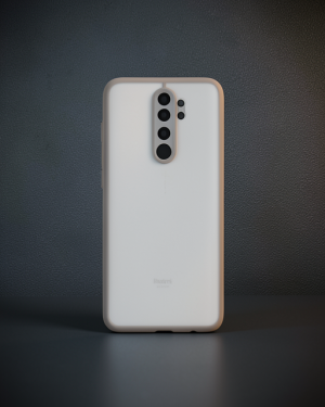 Xiaomi Redmi Note 8 Pro Kılıf - Montreal Silikon Kapak - Gri