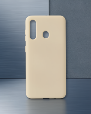 Samsung Galaxy M40 Kılıf Nano İçi Kadife Silikon - Kemik