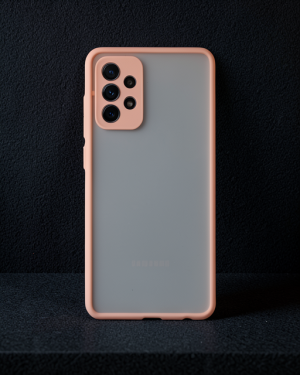 Samsung Galaxy A72 Kılıf Montreal Silikon Kapak - Pembe