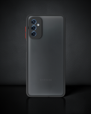 Samsung Galaxy M52 5G Kılıf - Montreal Silikon Kapak - Siyah