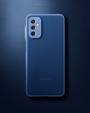 Samsung Galaxy M52 5G Kılıf - Montreal Silikon Kapak - Lacivert