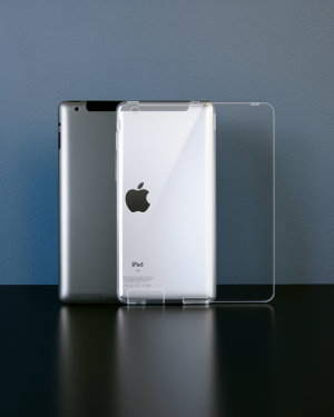 Apple iPad 4 9.7 - Tablet Kılıf Şeffaf Silikon - Şeffaf