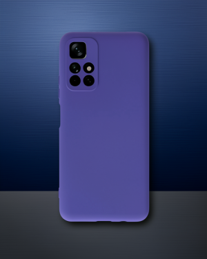 Xiaomi Redmi Note 11T Kılıf Nano İçi Kadife Silikon - Mor