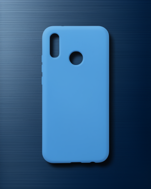 Huawei P20 Lite Kılıf Nano İçi Kadife Silikon - Mavi