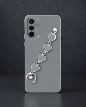 Samsung Galaxy A14 4G Kılıf Esila Silikon - Gri