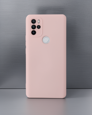 General Mobile GM 21 Pro Kılıf Nano İçi Kadife Silikon - Pudra