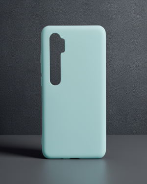 Xiaomi Mi Note 10 Lite Kılıf Nano İçi Kadife Silikon - Turkuaz