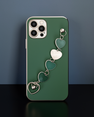 iPhone 12 Pro Kılıf Esila Silikon - Su Yeşili
