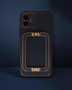 iPhone 12 Kılıf Coco Elit Kapak - Siyah