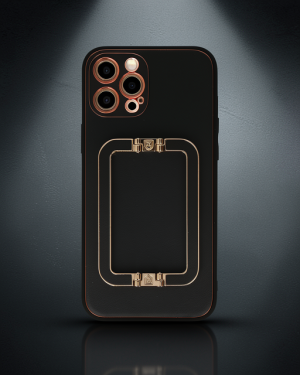iPhone 12 Pro Kılıf Coco Elit Kapak - Siyah