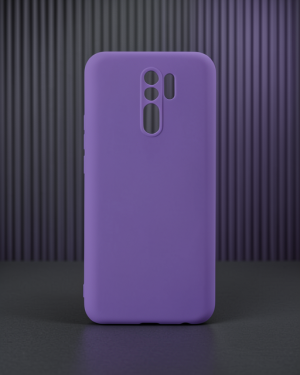 Xiaomi Redmi 9 Kılıf Nano İçi Kadife Silikon - Mor
