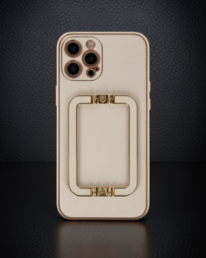 iPhone 12 Pro Kılıf Coco Elit Kapak - Gold