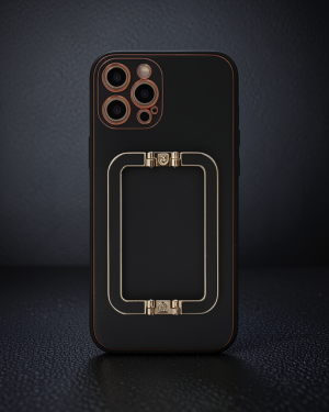 iPhone 12 Pro Max Kılıf Coco Elit Kapak - Siyah