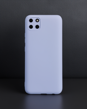 Realme C11 Kılıf Nano İçi Kadife Silikon - Lila