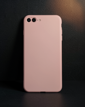 iPhone 7 Plus Kılıf First Silikon - Rose Gold