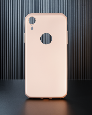 iPhone XR Kılıf First Silikon - Rose Gold