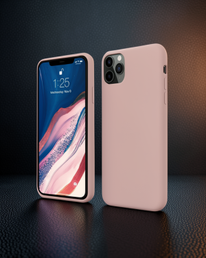 iPhone 11 Pro Kılıf First Silikon - Rose Gold