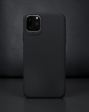 iPhone 11 Pro Max Kılıf First Silikon - Siyah