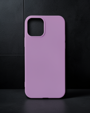 iPhone 12 Mini Kılıf First Silikon - Lila