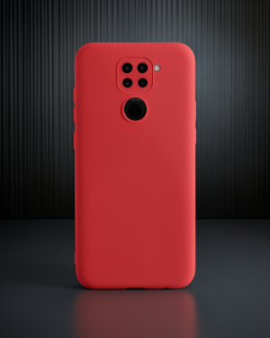 Xiaomi Redmi Note 9 Kılıf Nano İçi Kadife Silikon - Lila