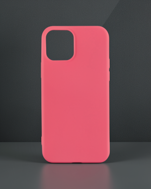 iPhone 12 Mini Kılıf First Silikon - Pembe