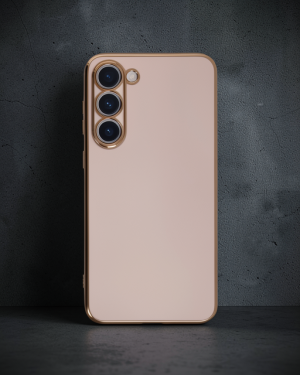 Samsung Galaxy S23 Kılıf Volet Silikon - Pembe
