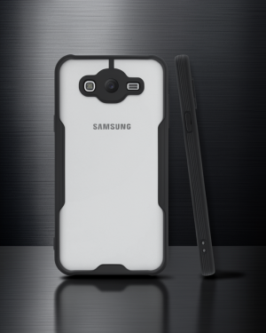 Samsung Galaxy J7 Kılıf Platin Silikon - Siyah