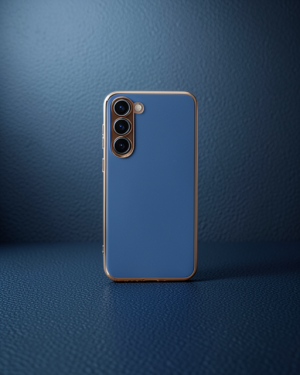 Samsung Galaxy S23 Plus Kılıf Volet Silikon - Mavi