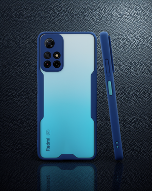 Xiaomi Redmi Note 11T Kılıf Platin Silikon - Lacivert