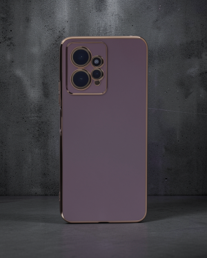 Xiaomi Redmi Note 12 4G Kılıf Volet Silikon - Mor
