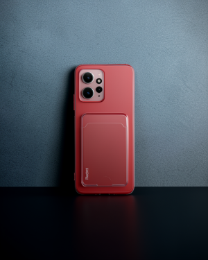 Xiaomi Redmi Note 12 4G Kılıf Kart Şeffaf Silikon - Şeffaf