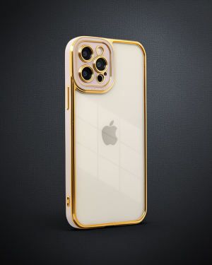 iPhone 12 Pro Kılıf Liva Lens Silikon - Lila
