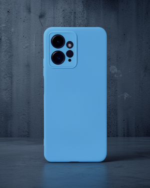 Xiaomi Redmi Note 12 4G Kılıf - Nano İçi Kadife Silikon - Mavi